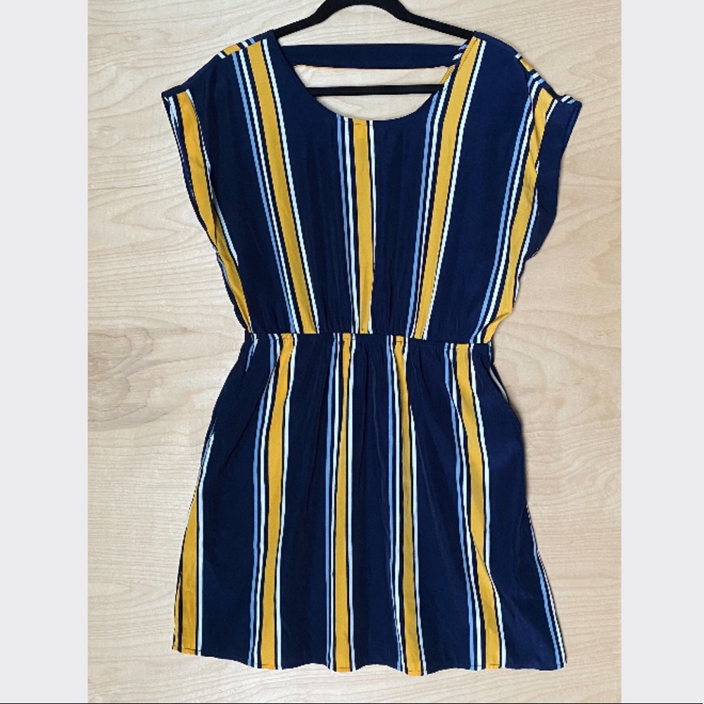Striped Midi Dress